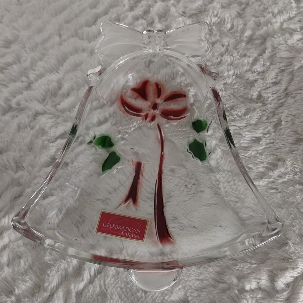 Mikasa Crystal Candy Dish 